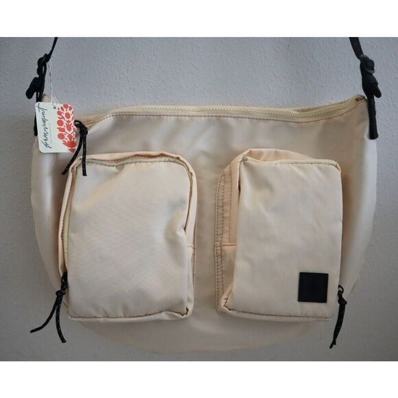 Free People Movement 92966944 Women's Whipped Cream/Ivory Trailhead Sling Bag - Picture 3 of 11